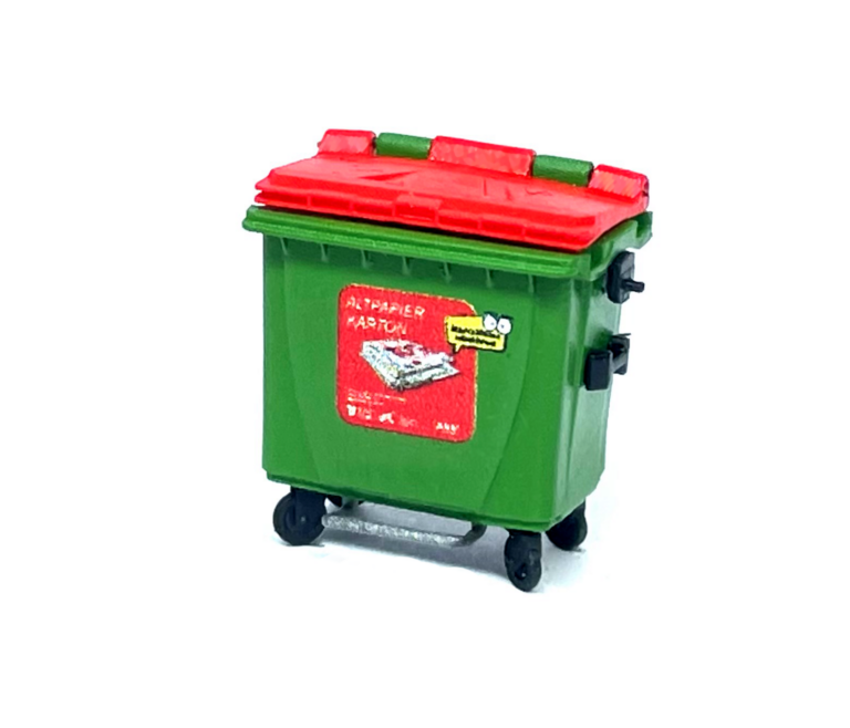 Altpapier Wien, ab 2019 Deckel aufklappbar